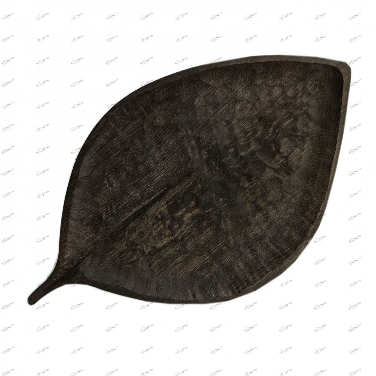 Тарелка "Береза" Чёрный FUGA ECO WOOD 123571 Чёрный 