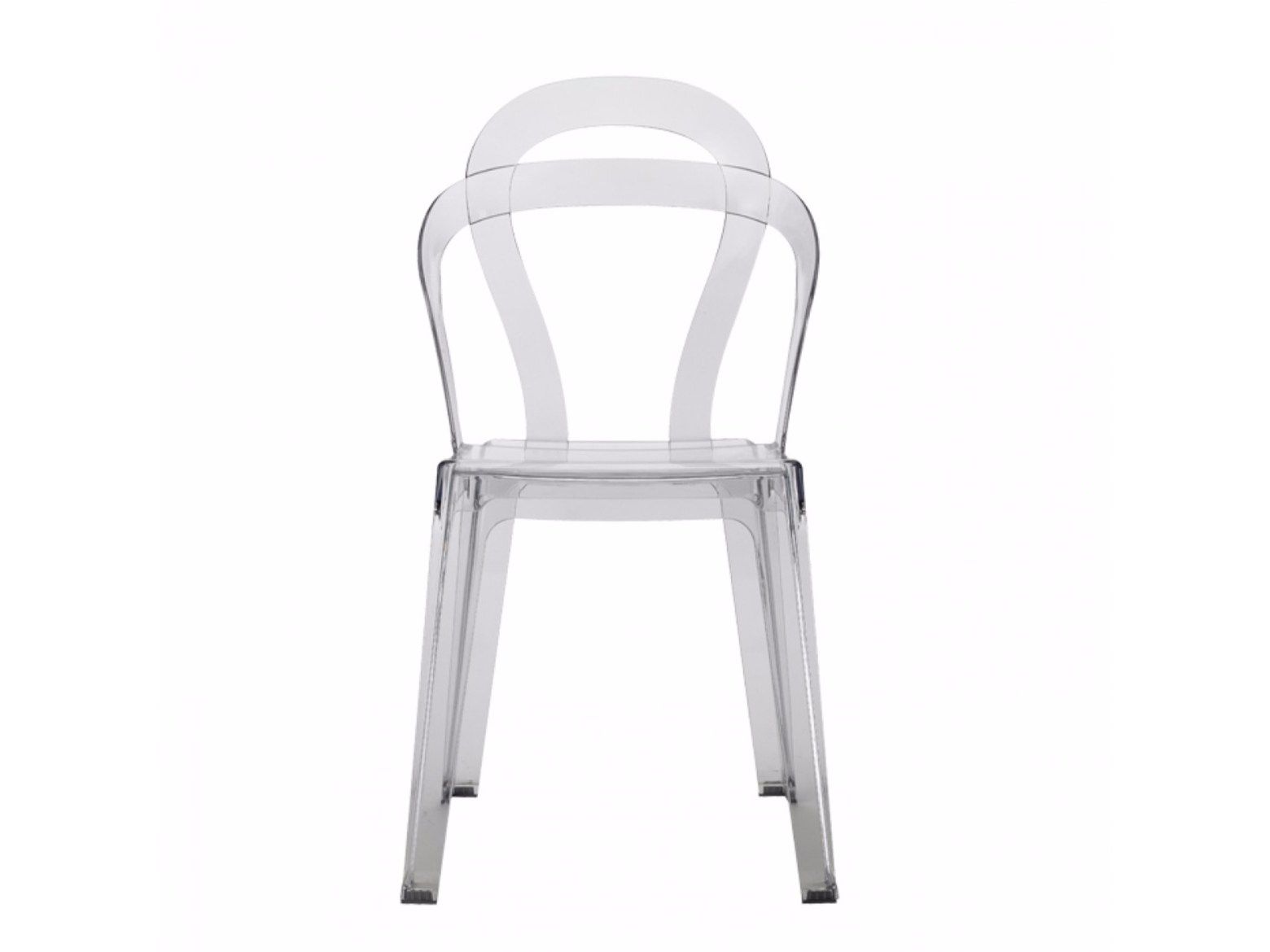 Штабелируемый стул из поликарбоната с подлокотниками S-CAB TITÌ ARCH-00094995 - Вид №4