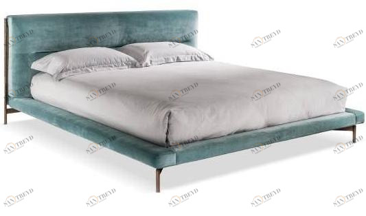 Cantori Бархатная кровать с мягким изголовьем Shanghai sun-id-1350286