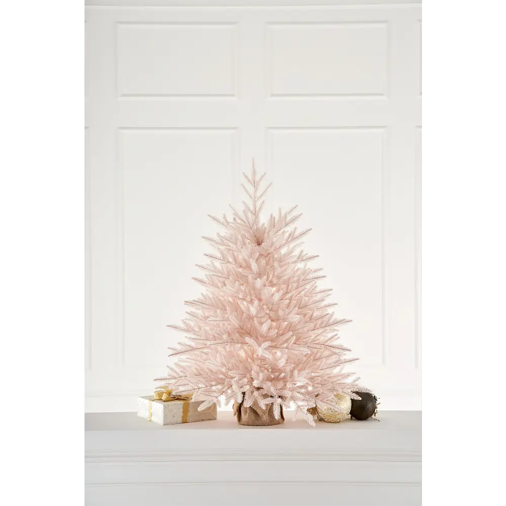 Ель новогодняя искусственная Розовая 90 см MAX CHRISTMAS STLM-2130394
