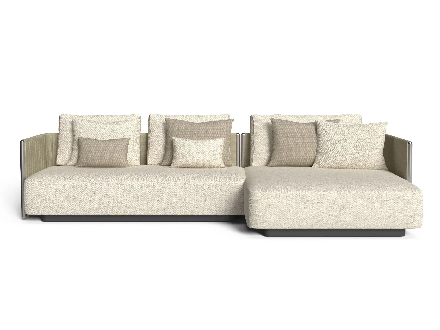 Ткань сад диван с полуостровом Talenti Джордж ARCH-00007070