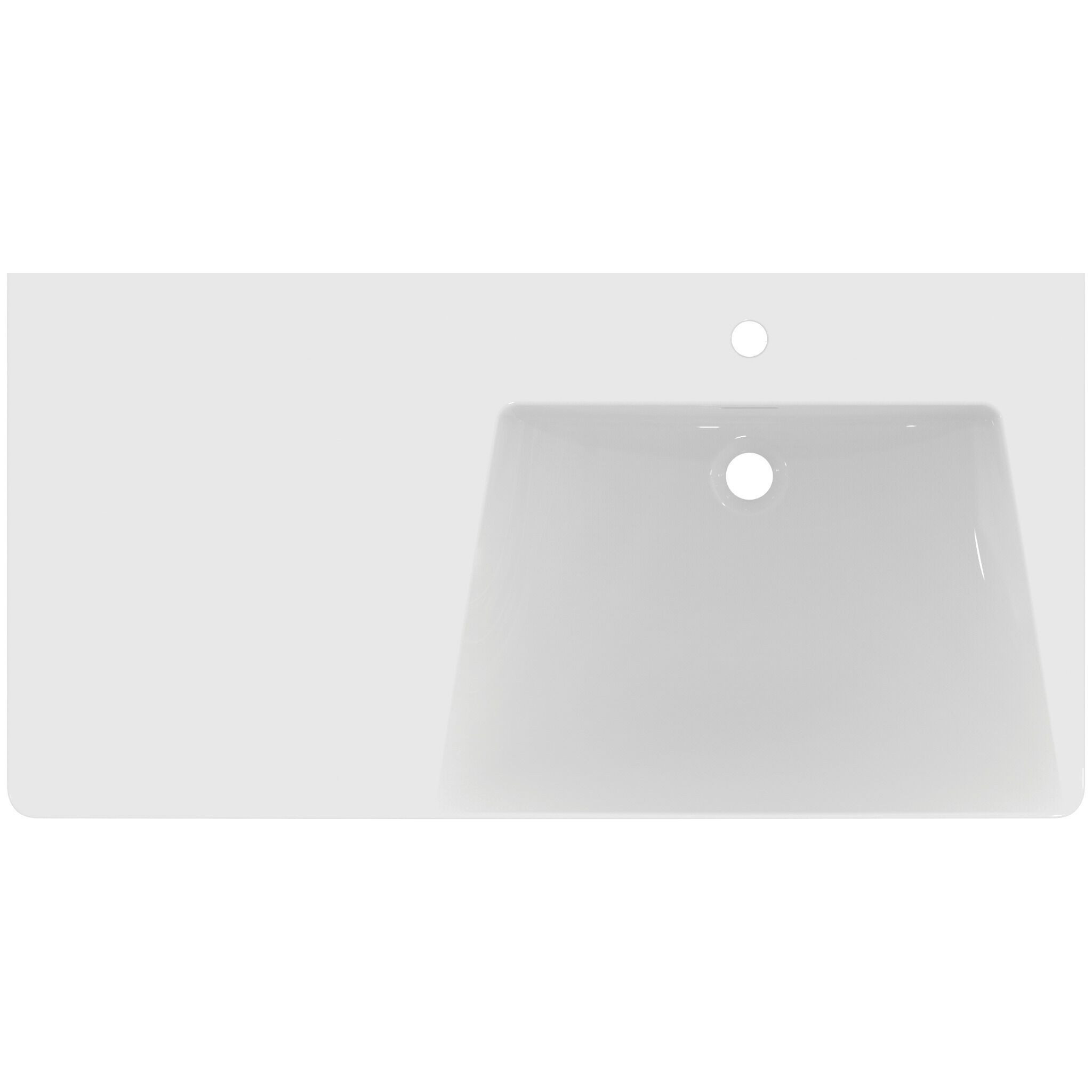 Одинарная керамическая раковина с переливом Ideal Standard La Dolce Vita ARCH-00082607 - Вид №4