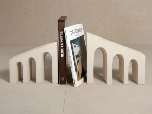 PIMAR Подставки для книг из камня Лечче