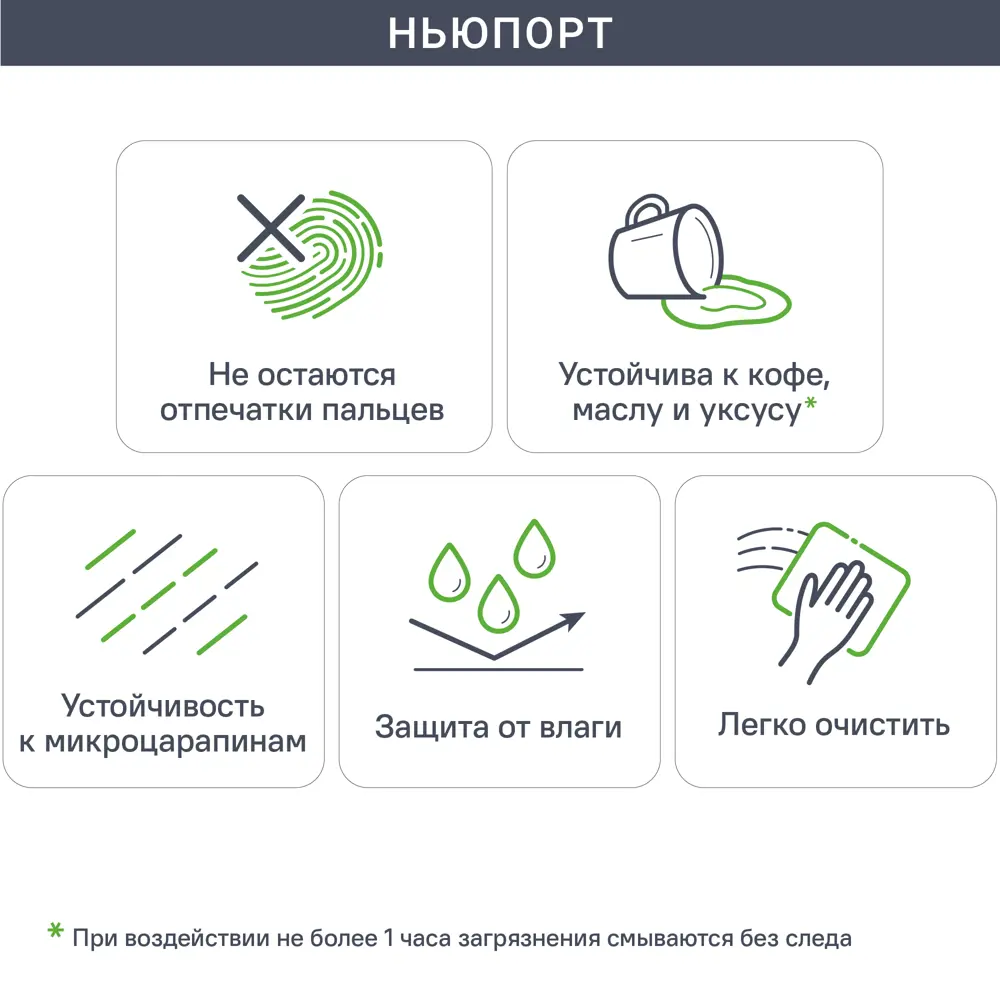 Фасад для кухни Delinia ID Ньюпорт 39.7×25.3 см матовый с филенкой 82010412 STLM-0017298 - Вид №3