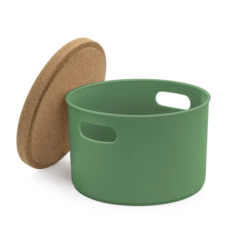 Органайзер круглый Berossi Zero 19.6x13.5x19.6 см цвет камыш STLM-2177729 - Вид №3