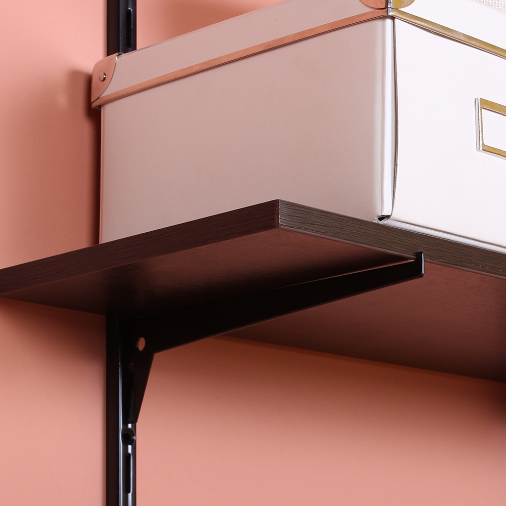 Кронштейн к стеновым стойкам , 265x6x70 мм, черный LJPS0393 Public Steel Россия  - Вид №1