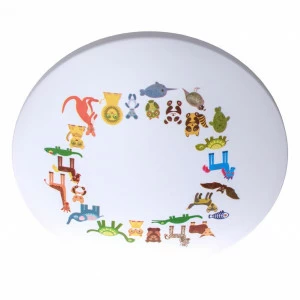 Настенно-потолочный светодиодный светильник MW-Light Улыбка 365015801 MW-LIGHT УЛЫБКА 208053 Белый;зеленый;разноцветный