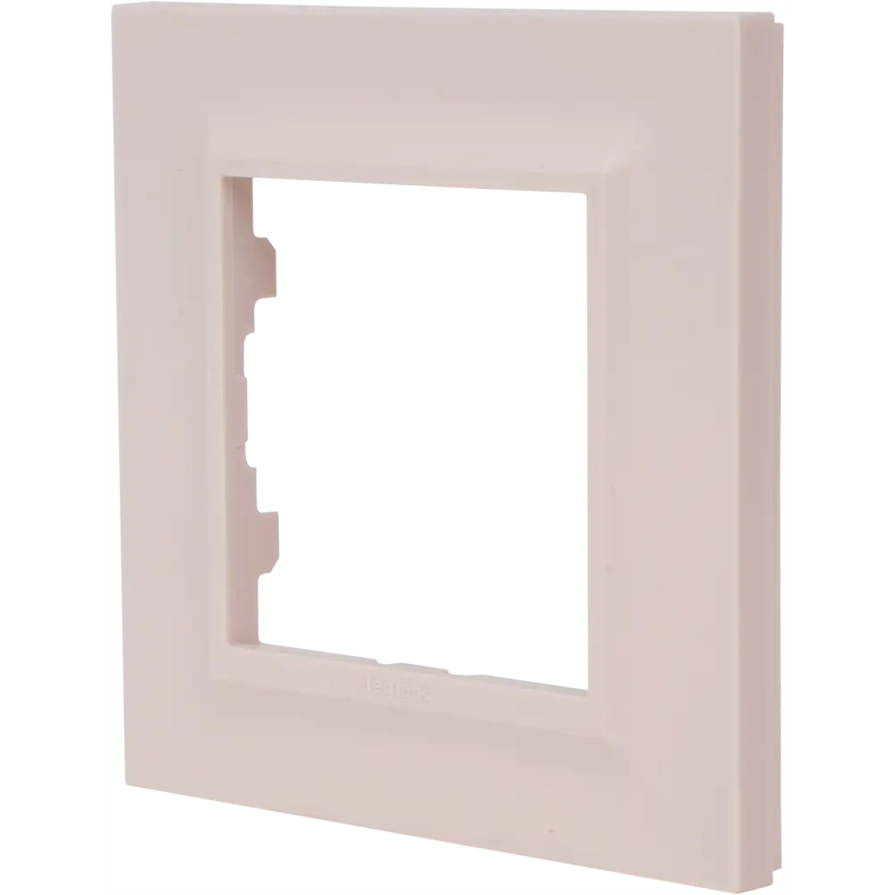 Рамка для розеток и выключателей Legrand Structura 1 пост цвет розовый STLM-2079920 - Вид №2