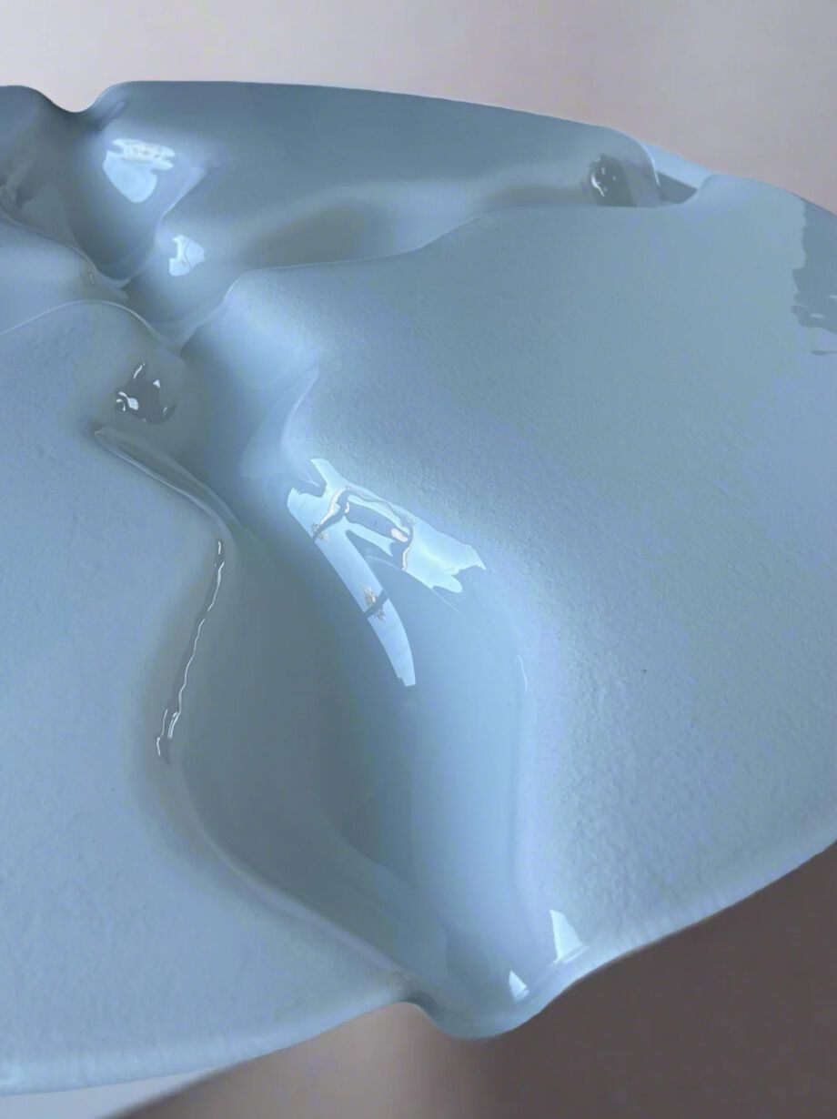 Круглый стеклянный журнальный столик PlusObject ARCH-00057158 - Вид №1