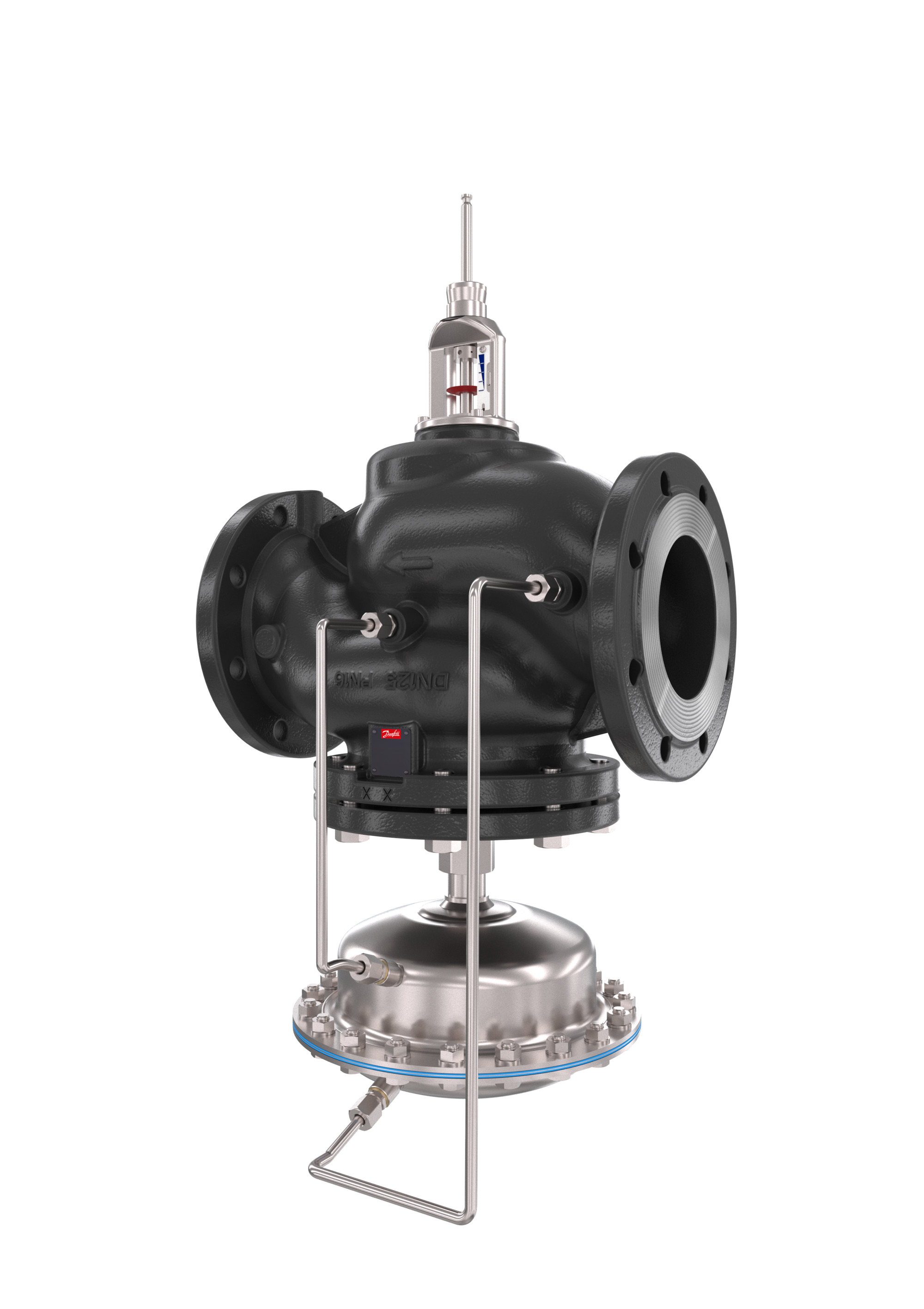 Danfoss Клапан регулирующий комбинированный AFQM2 фланцевый AFQM 2 PN16 150/380 /0,2 фл. 003G5508  - Вид №4