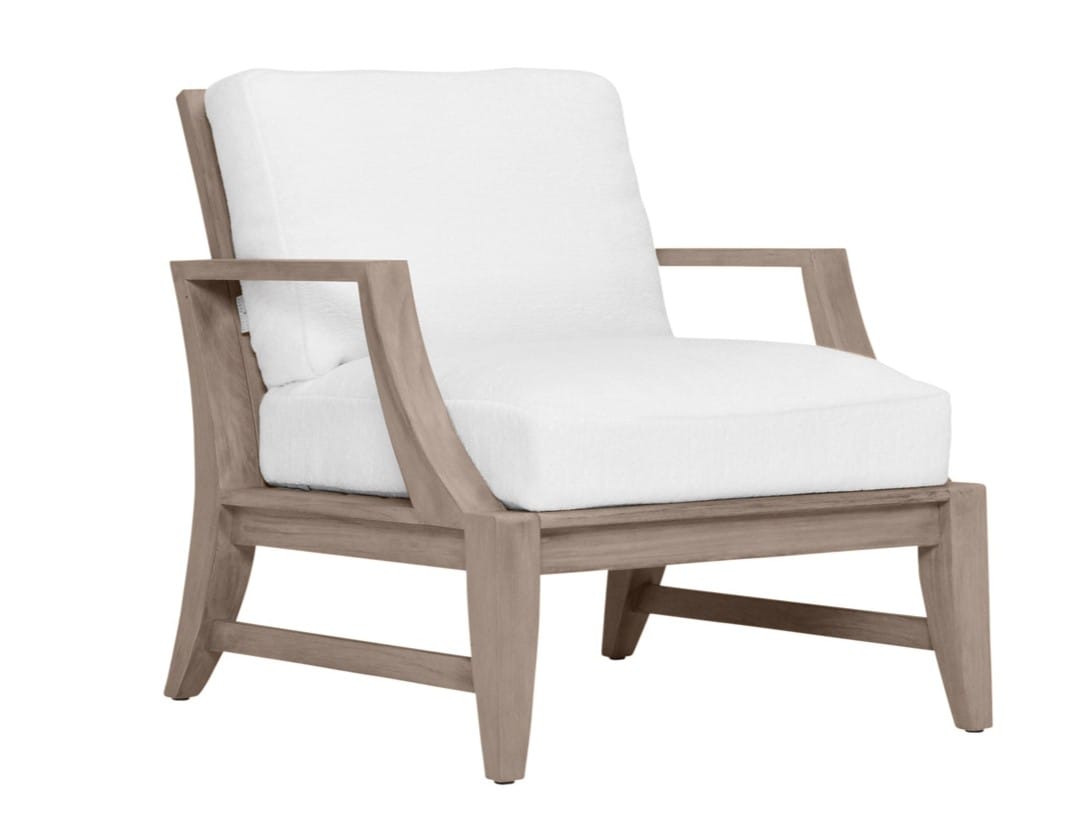 Кресло из тикового дерева с подлокотниками JANUS et Cie Relais ARCH-00040416