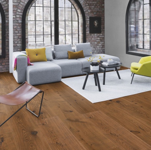 Инженерная доска Boen Chalet Antique Дуб Натур (Гладкая) 2000-4000х200 мм EACXVKFD - Вид №10