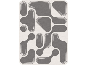 Бамбуковый Шелковый прямоугольный ковер