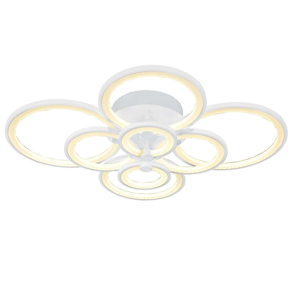 Потолочная светодиодная люстра Crystal Lux CLT 334C900PL CRYSTAL LUX ДИЗАЙНЕРСКИЕ 137078 Белый  - Вид №2