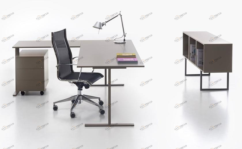 Manerba Угловой стол из дерева T-leg sun-id-1422496