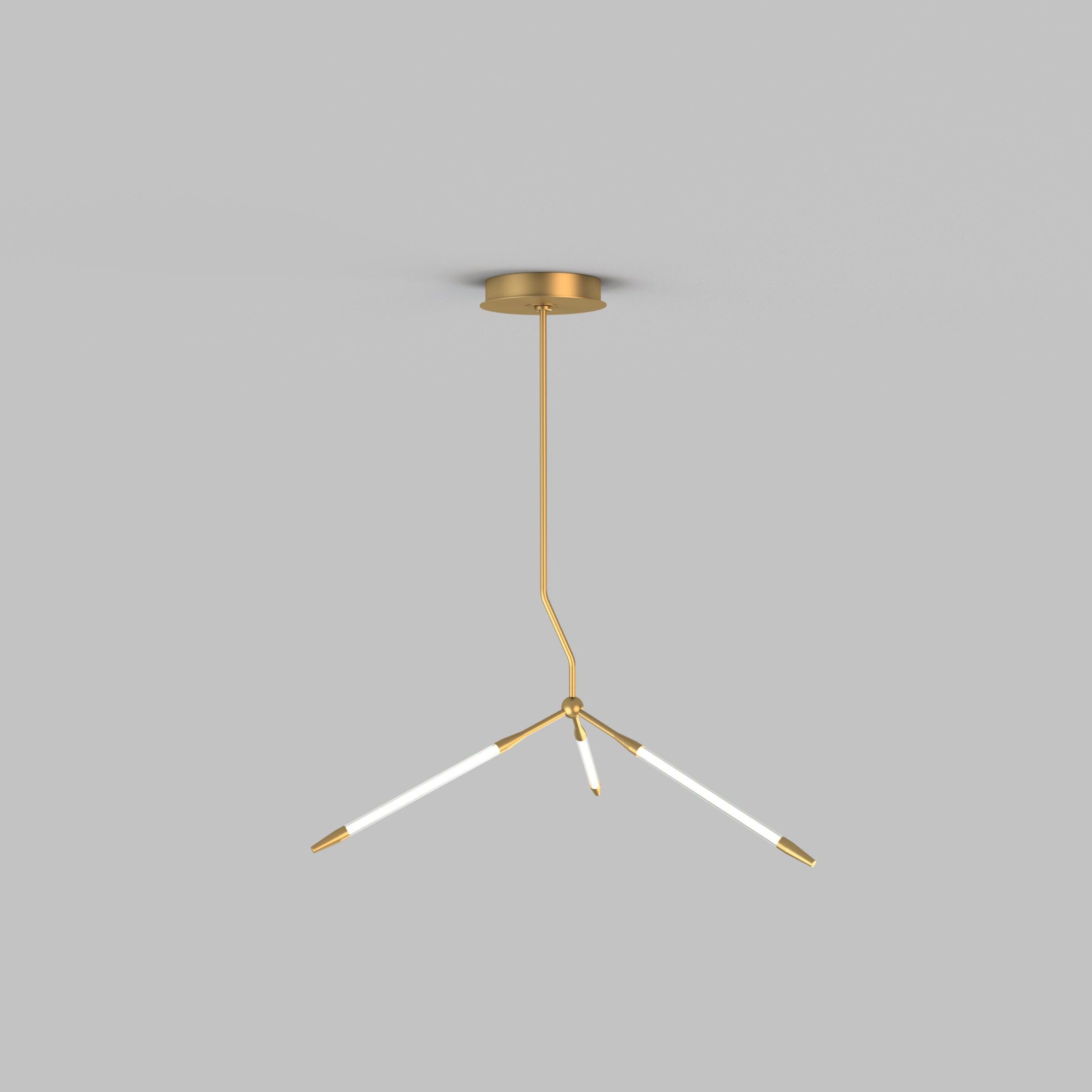 Стальной светодиодный подвесной светильник с диммером Intueri Light Javelin ARCH-00066150 - Вид №2