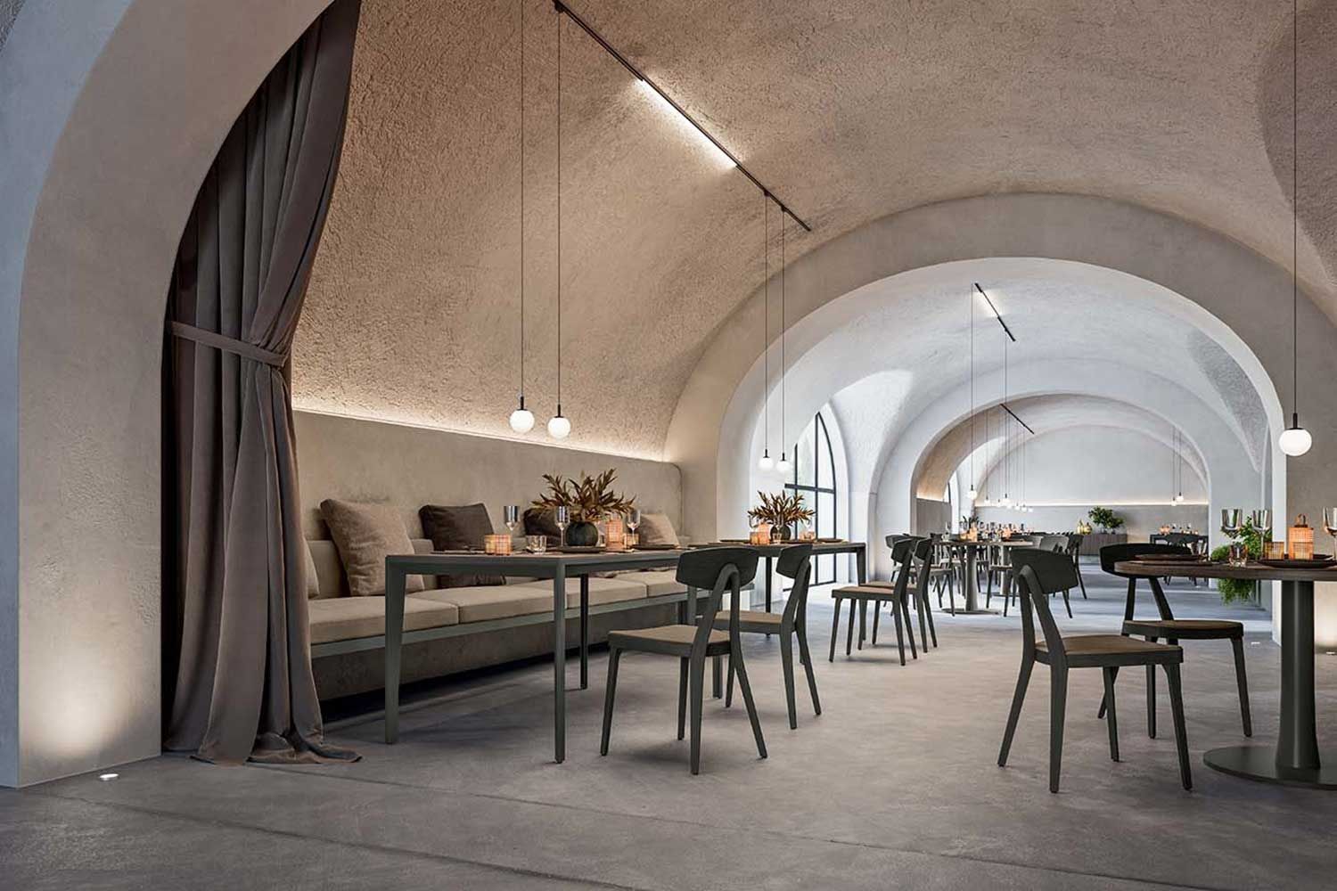 Стул из ясеня с мягким сиденьем Quadrifoglio Group Design Living ARCH-00035728 - Вид №6