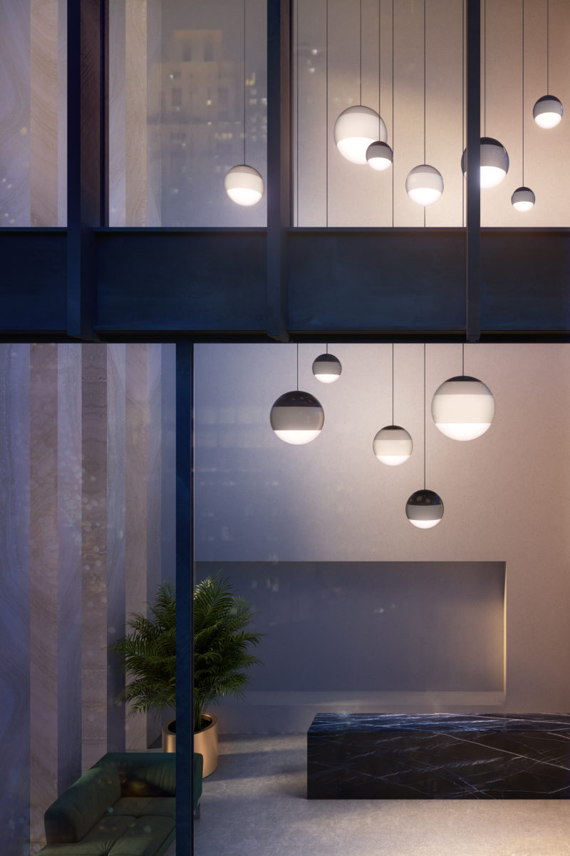 086083 Люстра 13 янтарная Marset Dipping Light 