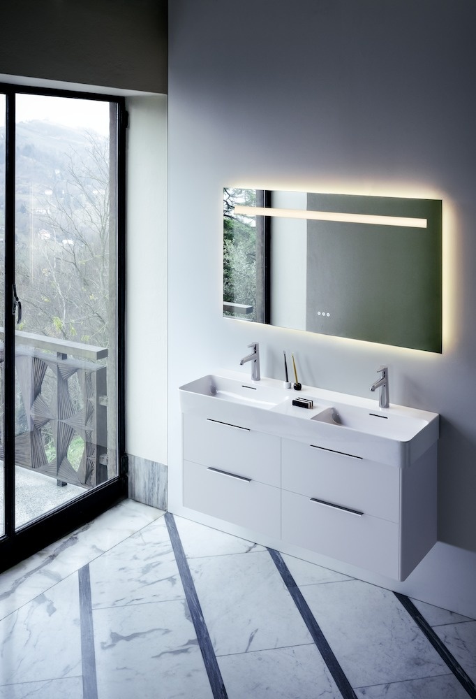 H8142824001041 Двойная раковина, с полочкой LAUFEN PRO - Вид №3