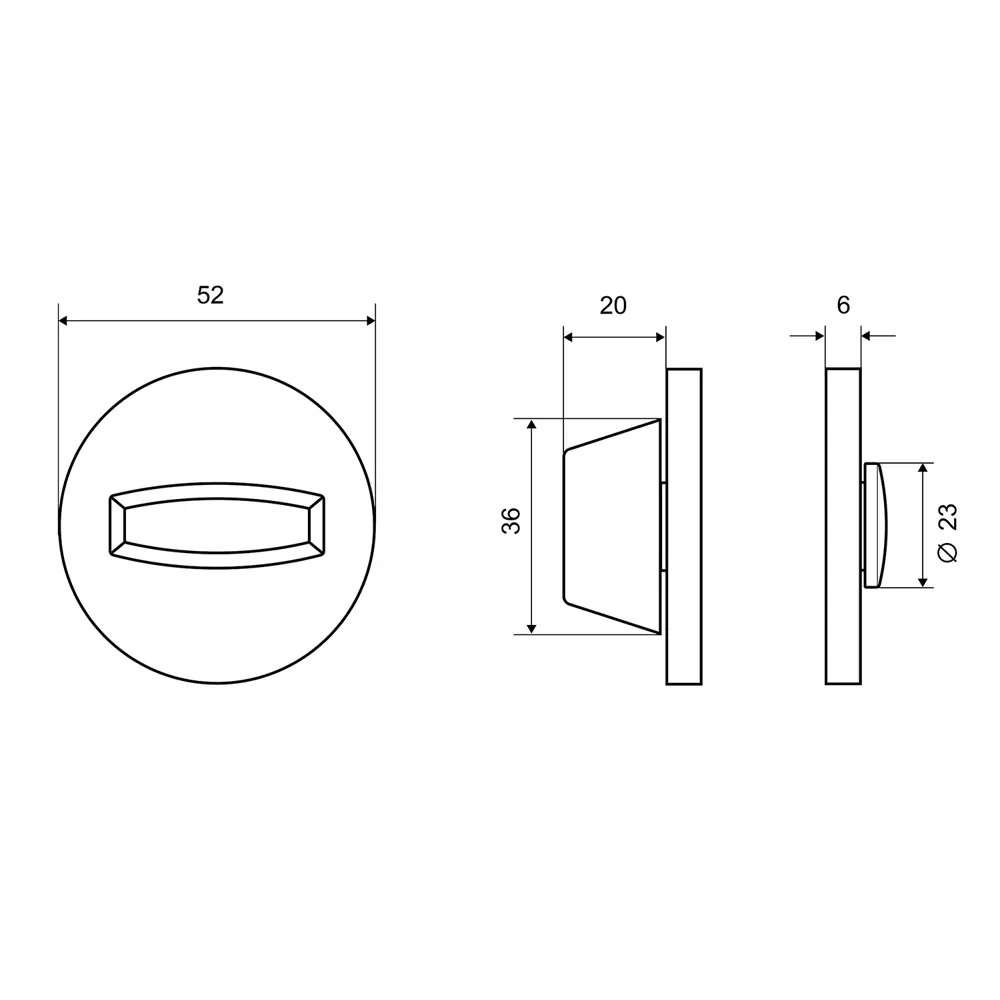 Накладка фиксатор Palladium Z 110 BK WP цвет белый 85259528 STLM-2082217  - Вид №3