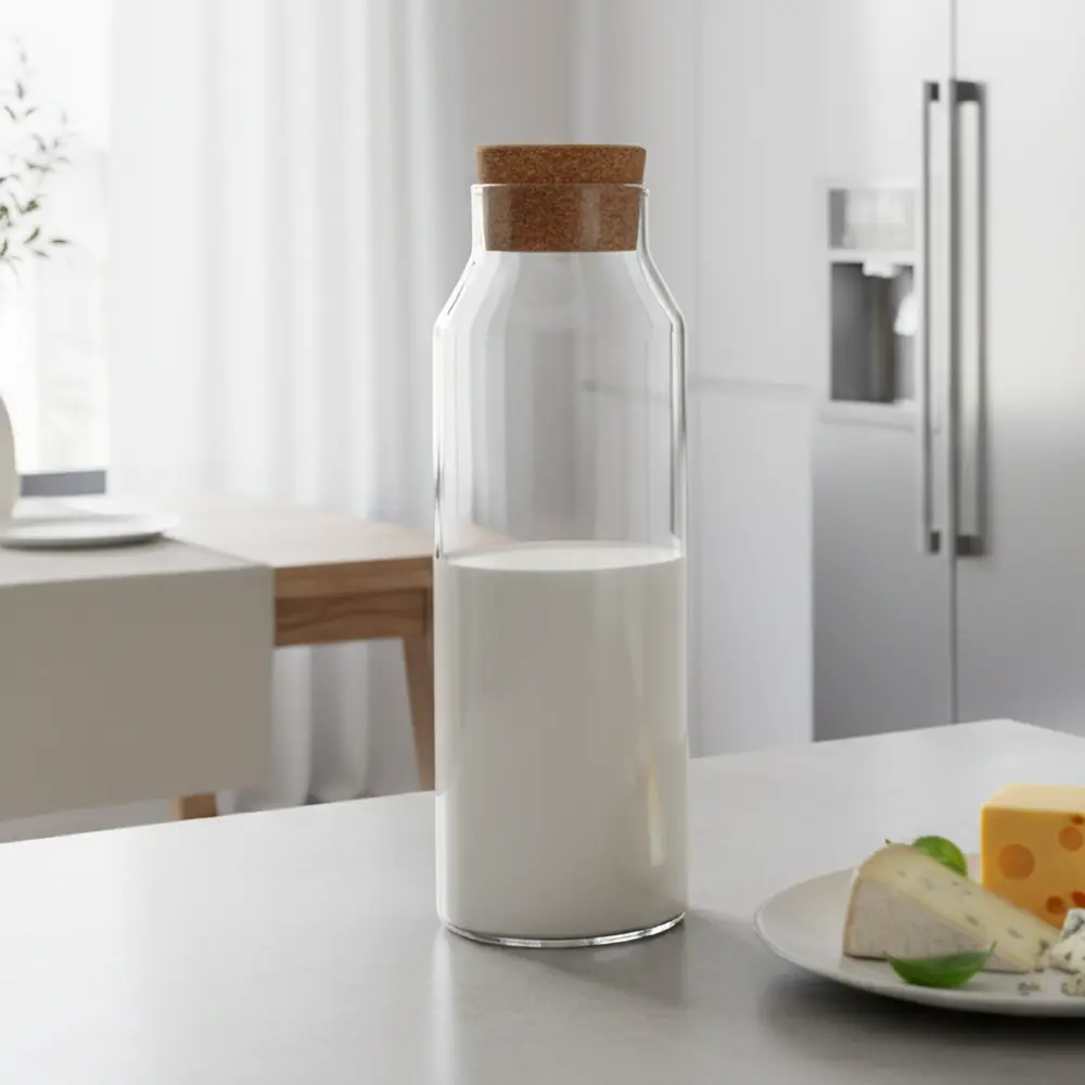 Бутылка Vidage 1 л стекло цвет прозрачный STLM-2140479