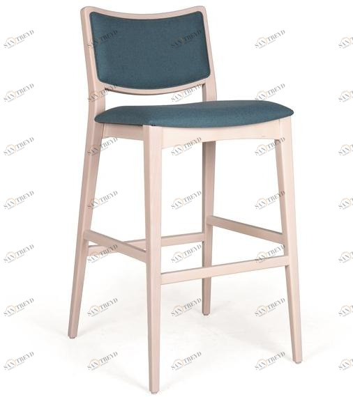 Fenabel Барный стул с обивкой из массива дерева Spirit sun-id-1351869