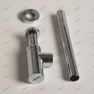 SIF01 Alice Ceramica Сифон бутылочный для раковины Хром глянцевый