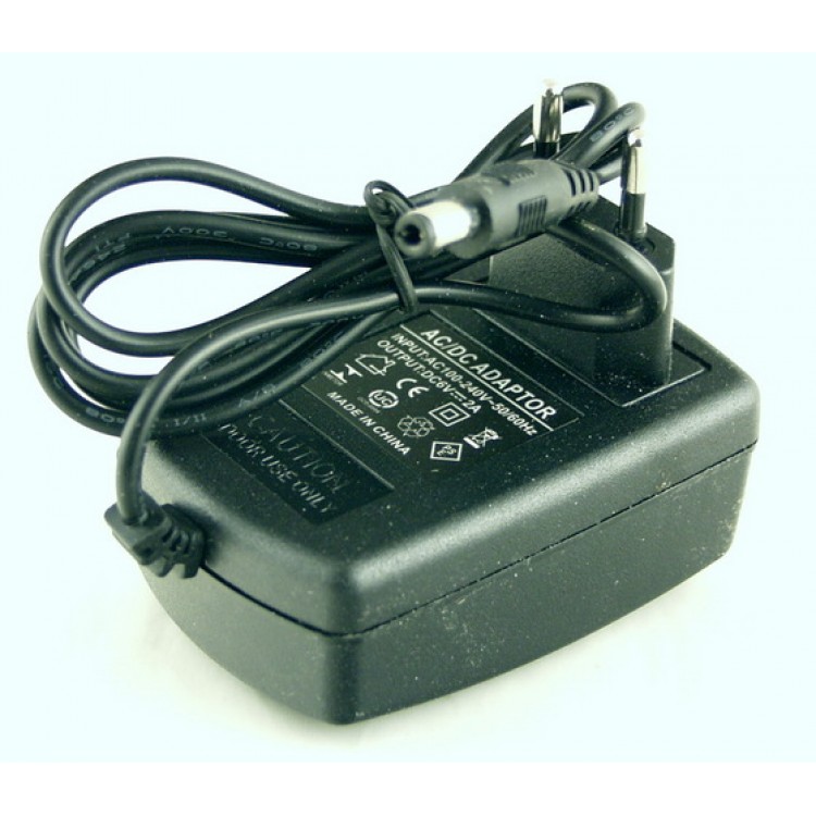 6V 2A Блок питания (сетевой адаптер) 6V 2A разъем 5.5x2.5 мм Santreyd 