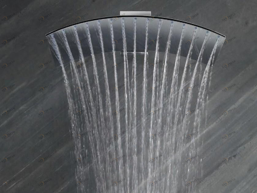 tender rain Настенная лейка дождевого душа из латуни с кронштейном Pluvia sun-id-1429115