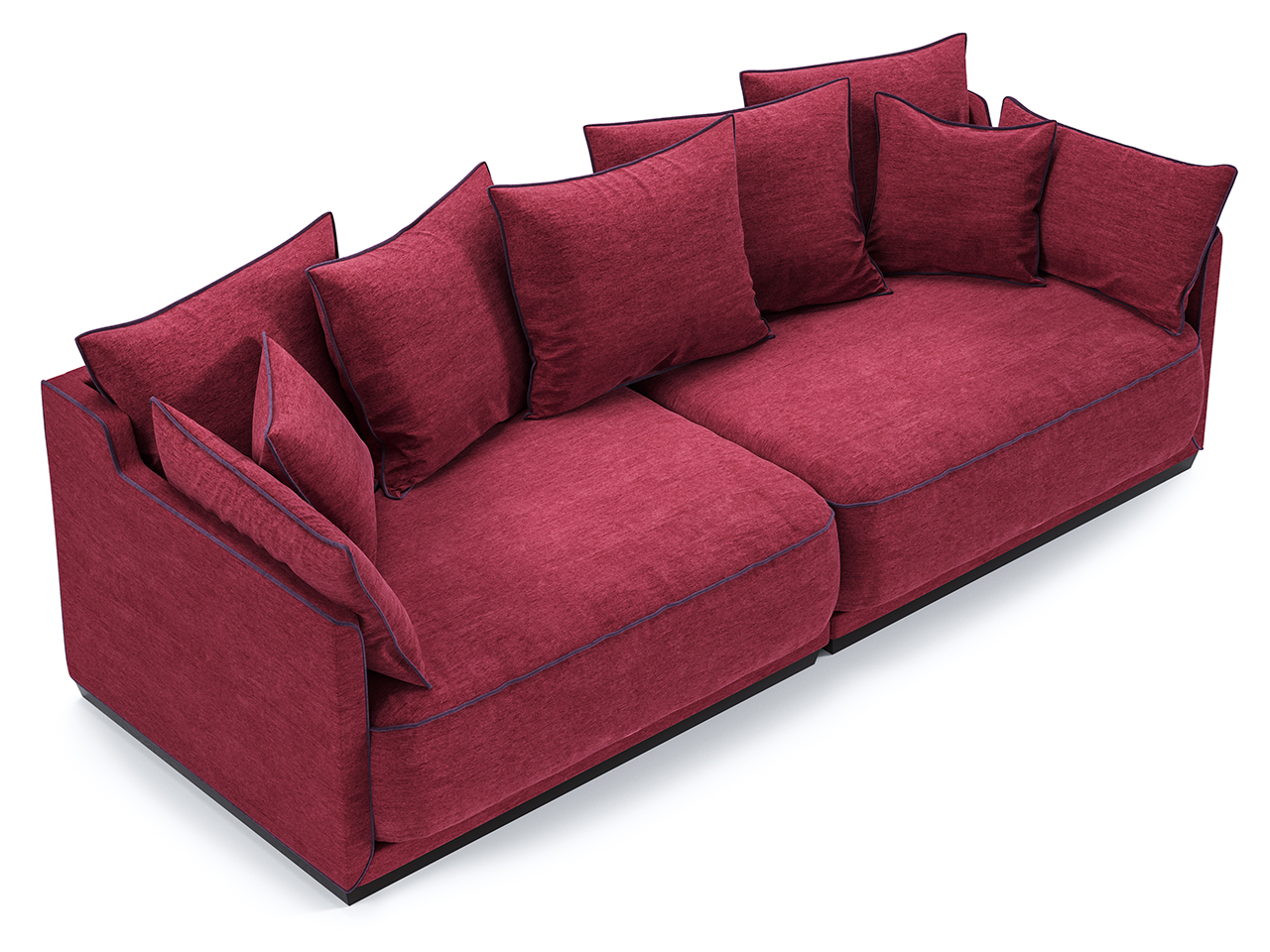 Д248 Ш94 В92 The IDEA Диван SOHO 801/802  - Вид №2