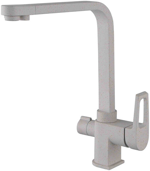 Смеситель ZorG Clean Water ZR 334 YF- КВАРЦ для кухонной мойки, кварц