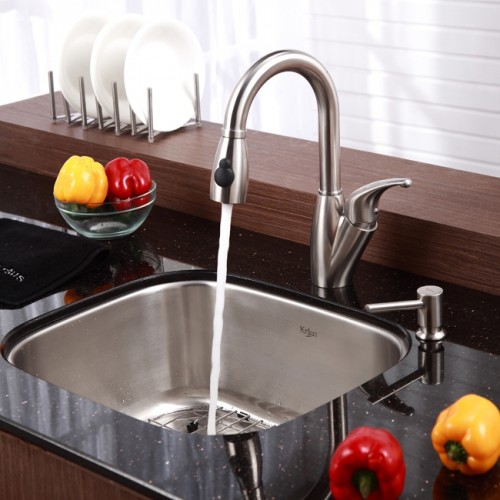 KBU11-KPF2121-SD20 Накладная раковина на столешницу  прямоугольная Krausru  - Вид №14