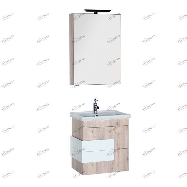 Комплект мебели Aquanet Мадейра 60 дуб кантри 00183160