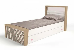 Кровать ABC-KING 160х90 № 3MIX № 3( розовый)