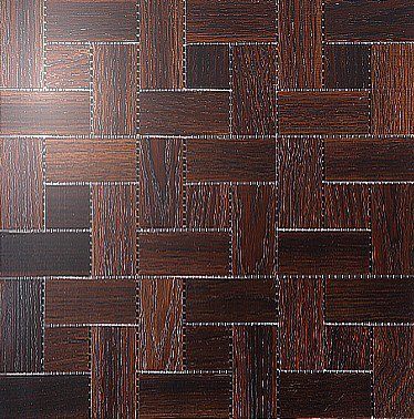 Мозаика и 3D панели из дерева Da Vinci Мозаика Ritmo Thermo Wood 077 Дуб Селект (Гладкая) 324х324 мм 1301100077 - Вид №1