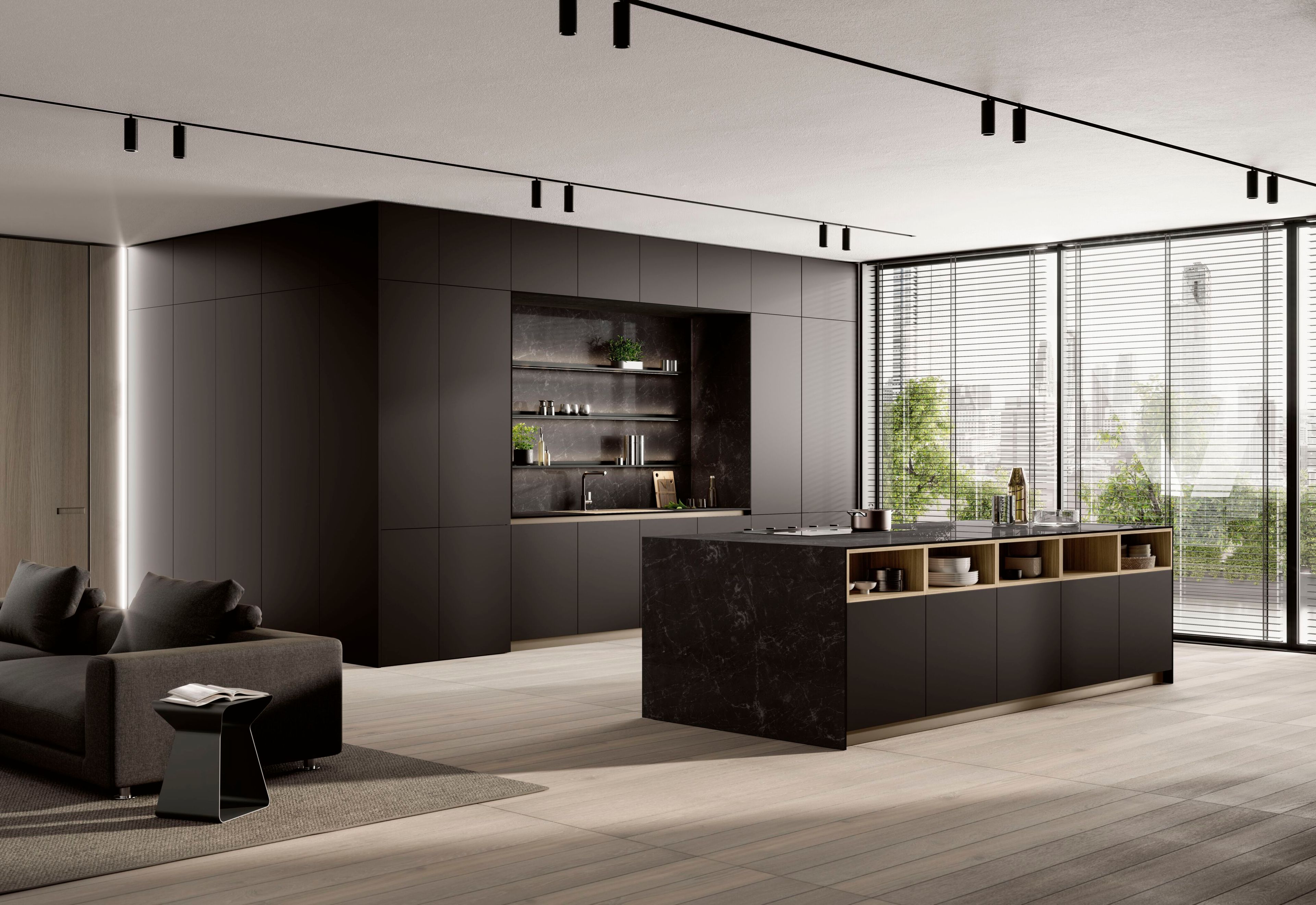 Встроенная кухня Febal Casa Modula ARCH-00033216 - Вид №2