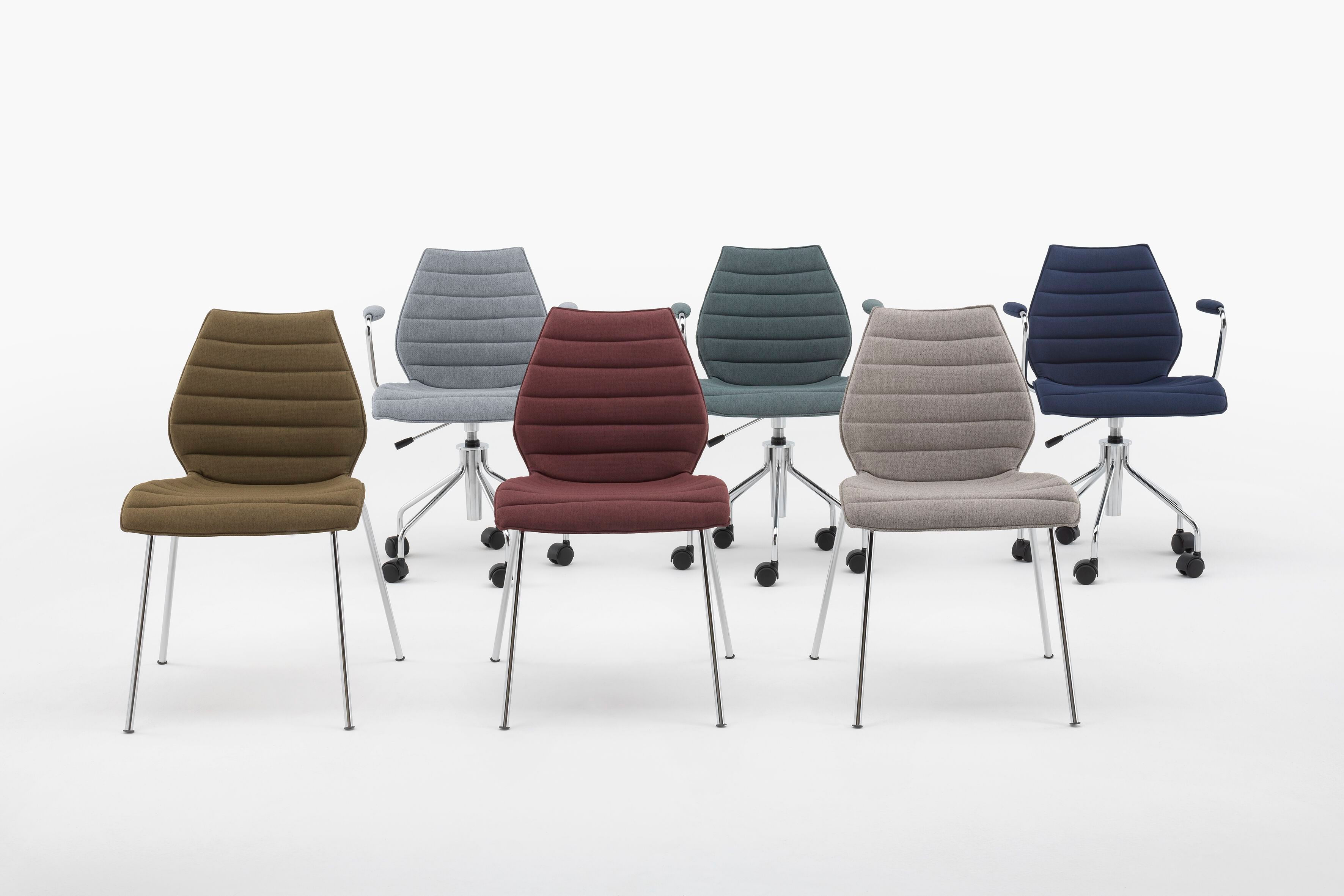 Штабелируемый тканевый мягкий стул Kartell MAUI SOFT ARCH-00104112 - Вид №1