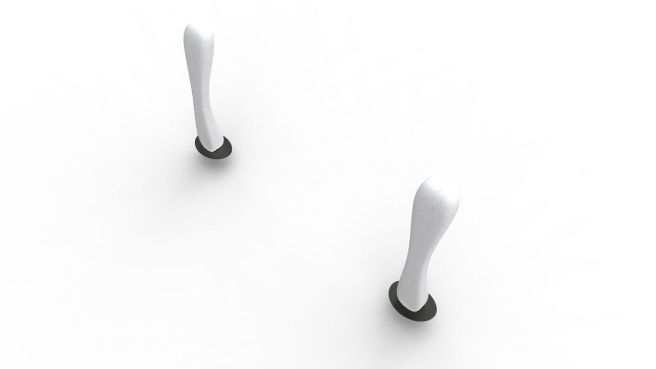 Реконструированный каменный столб / пепельница для общественных мест Viscio Urban Design TWIRLY ARCH-00018400 - Вид №4