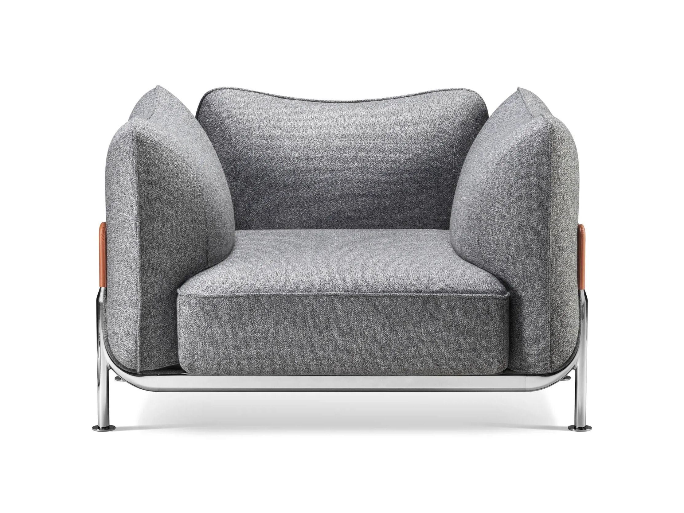 Кресло с металлическим каркасом GHIDINI1961 карман ARCH-00071313 - Вид №1