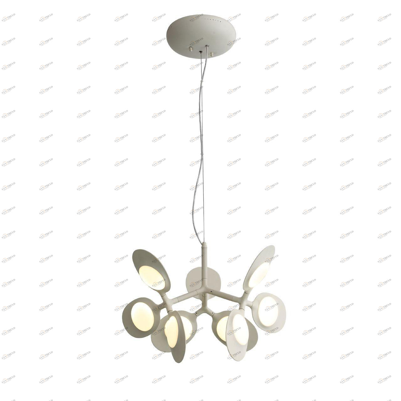 Подвесная светодиодная люстра ST Luce Farfalla SL824.503.09 ST LUCE ДИЗАЙНЕРСКИЕ, FARFALLA 138189 Белый 