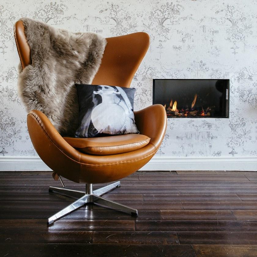 Mineheart Виниловые обои с цветочными мотивами Almost white Wal/070 - Вид №2