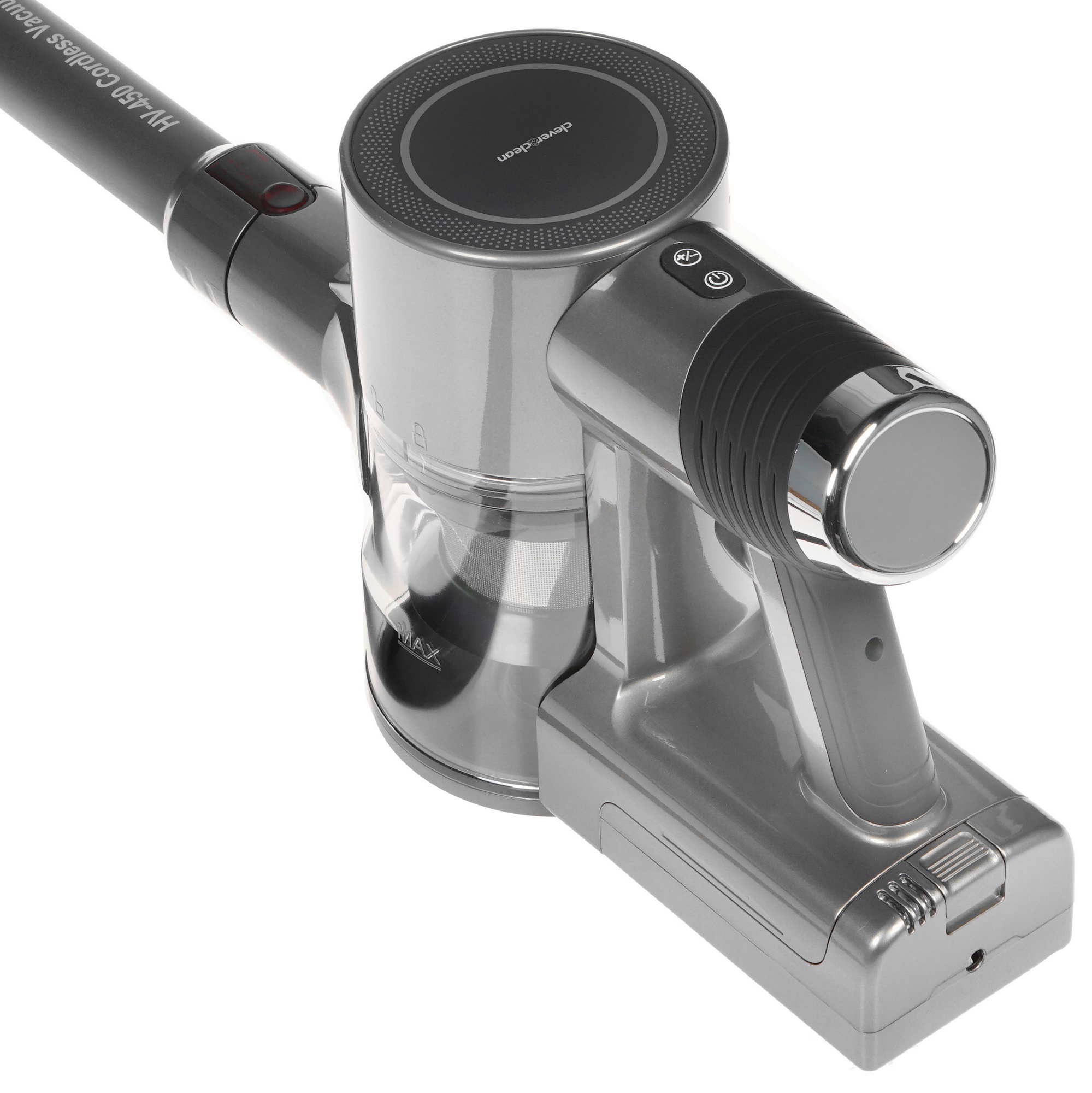 5300128 Пылесос  вертикальный  Clever&Clean HV-450 (5in1)  серый STDN-0032687 - Вид №4