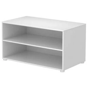 Стеллаж Flexa с 1 полкой, белый, 51,2х101х56,5 см