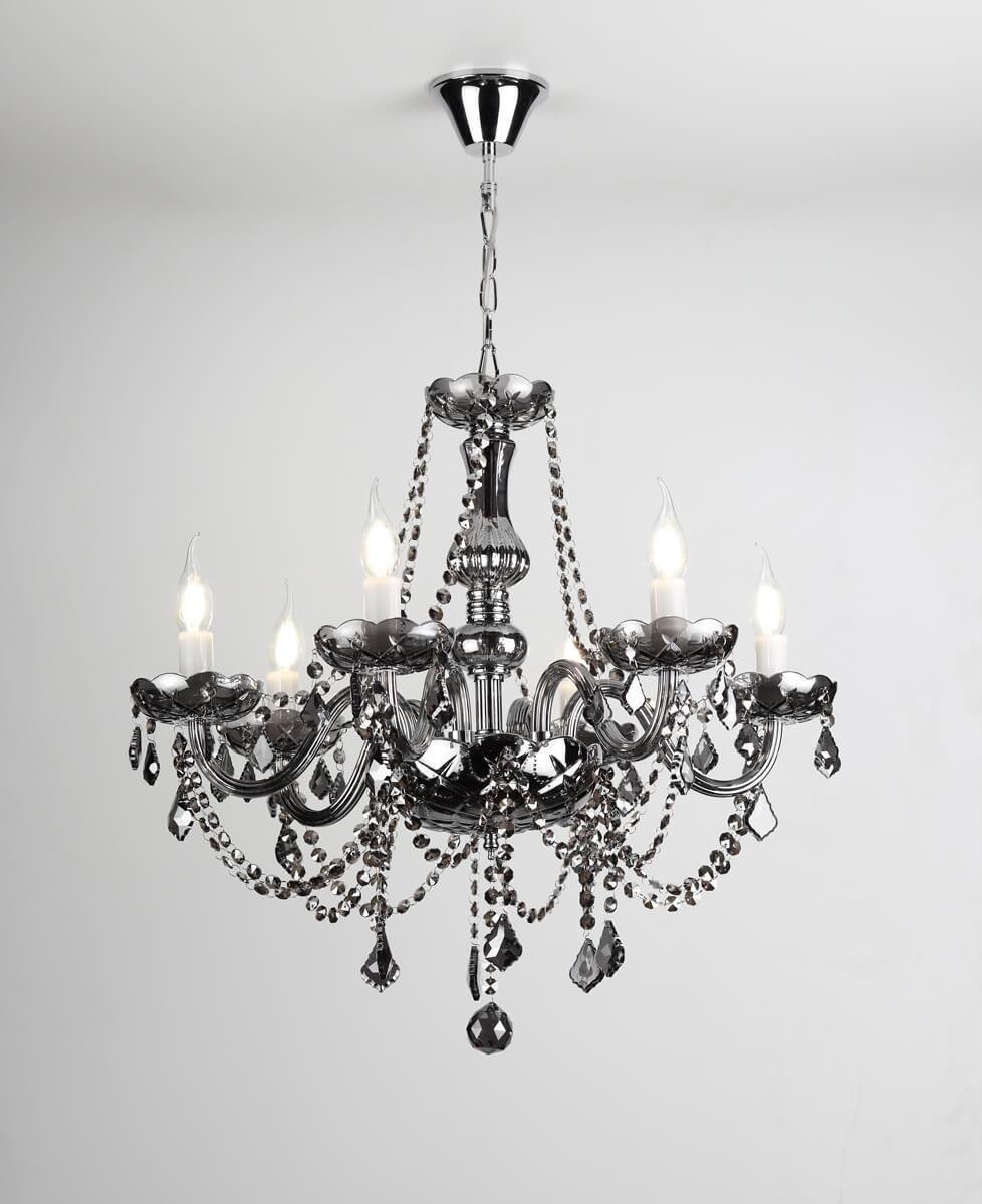 Подвесная люстра Rivoli Pensieri 1010-206 RIVOLI ДИЗАЙНЕРСКИЕ, PENSIERI 336784 Хром;черный  - Вид №3