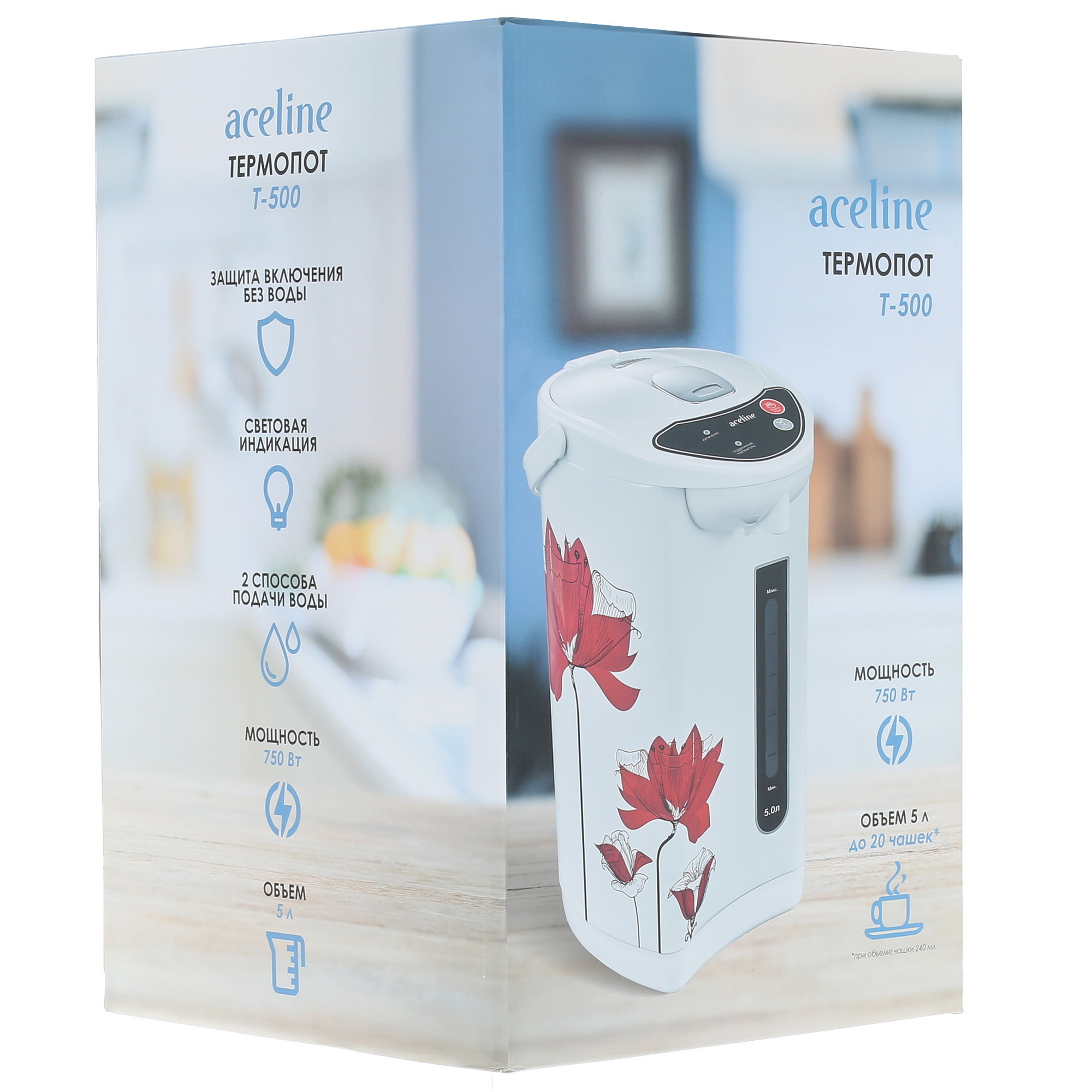 1377264 Термопот Aceline T-500 белый STDN-0065780 - Вид №10