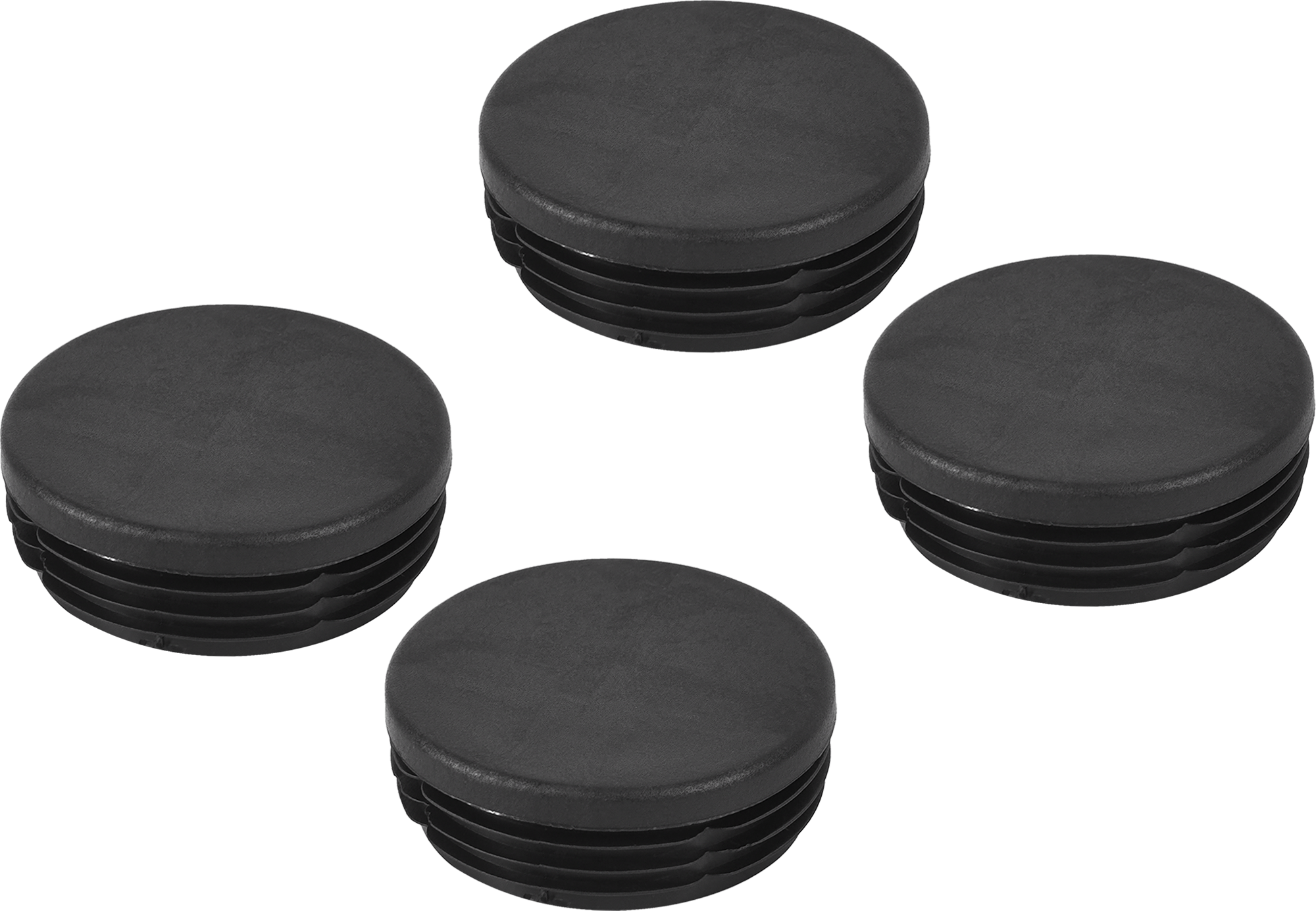 86492161 Заглушка универсальная ø50 мм полипропилен черный, 4 шт. STLM-0069403 Santreyd  - Вид №2