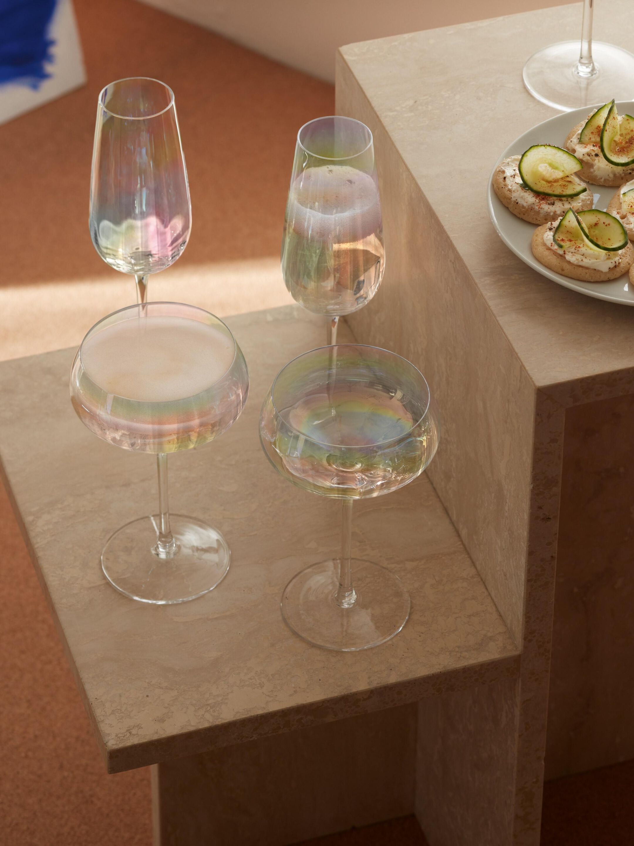 Выдувное стекло флейта - 250 мл LSA Pearl ARCH-00068722 - Вид №3