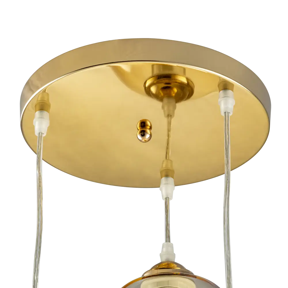 Люстра подвесная Ritter Forli 52535 6 3 лампы Е27 цвет золото 84428177 STLM-2092638  - Вид №2