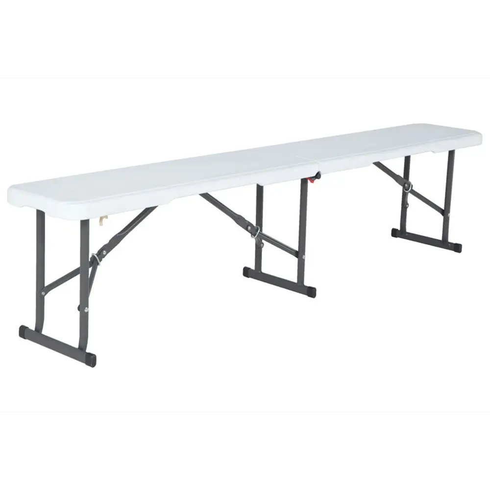 Скамья садовая пластиковая 183x28x43 см складывается в чемодан 18516216 STLM-2065170 Santreyd 