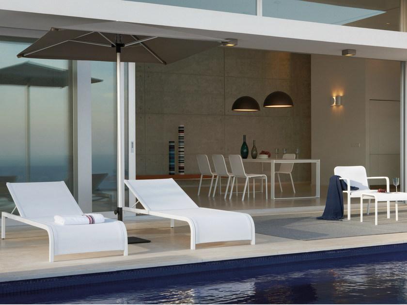MANUTTI Откидной алюминиевый садовый шезлонг Latona sun-id-1394027 - Вид №1